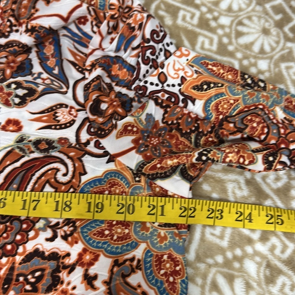 Emily Daniel’s NWT Brushed Jacquard Top SzXl - Picture 6 of 8